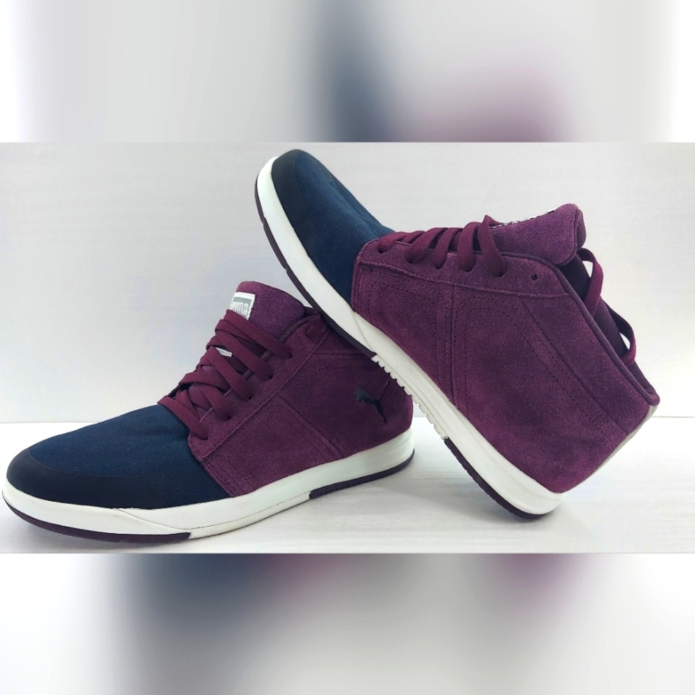 Puma Funist LO NU Suede Sneaker Men Sz 7.5